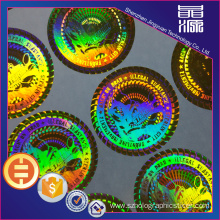 Colorful PET Hologram 3D Security Label